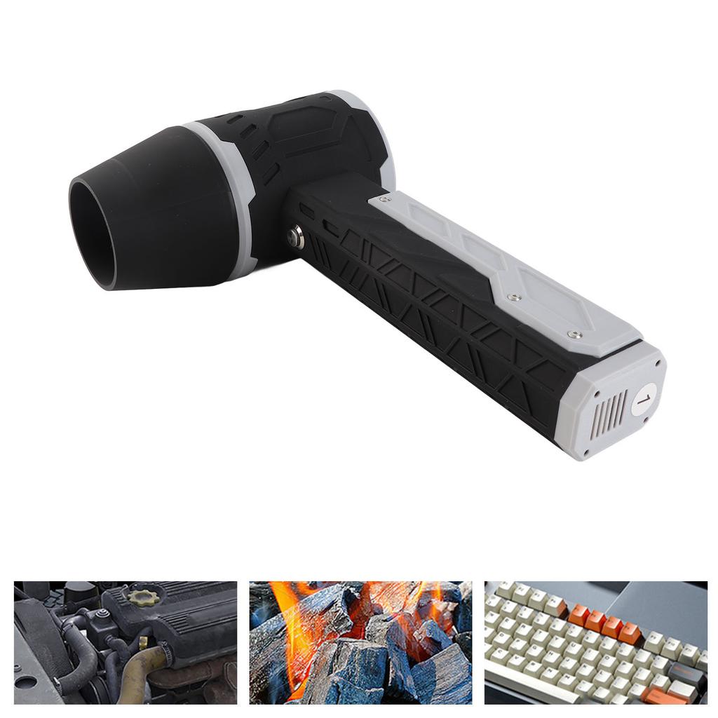 Dry Blower 64mm Brushless Motor 8000mAh 180000RPM Type C Fast Charging 1400g Thrust Portable Electric Duster for Car Keyboard