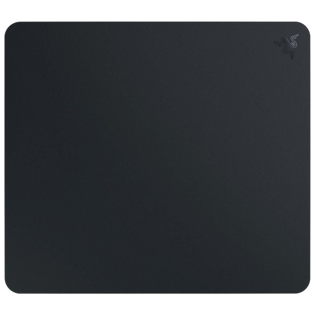 Razer Atlas Glass Gaming Mouse Pad for Frictionless Mouse Operation Premium Tempered Glass Surface Optimized for Optical Sensors with CNC Milling with