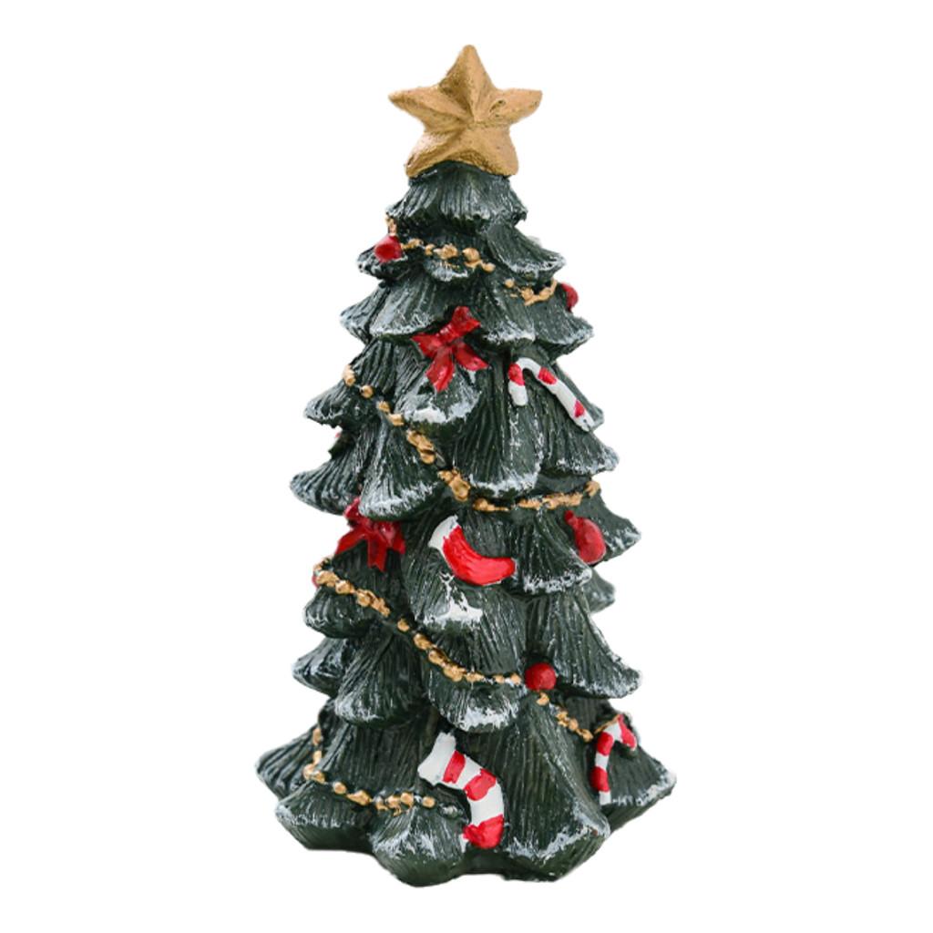 Trees Office Christmas Decorations Figurines Model Decor Festival Party Gift