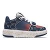 MLB Chunky Liner Skateboard Shoes Unisex Mid top Red/Blue 3ASXCDN3N-50NYD(Team408-)