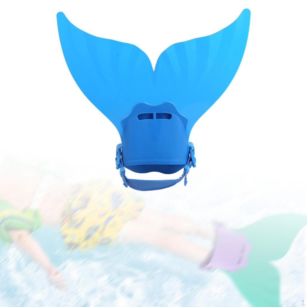 Mermaid Swim Equipment Featuring Adjustable Fins for Kids and Newbies