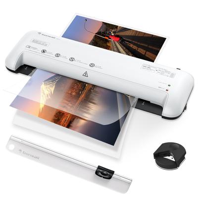 Carte bonsaii compatible avec la plastifieuse Easy Set PSE pour usage domestique et professionnel, formats A3/A4/B5/carte postale/carte commerciale, film 80/100 m, temps de préchauffage 3-4