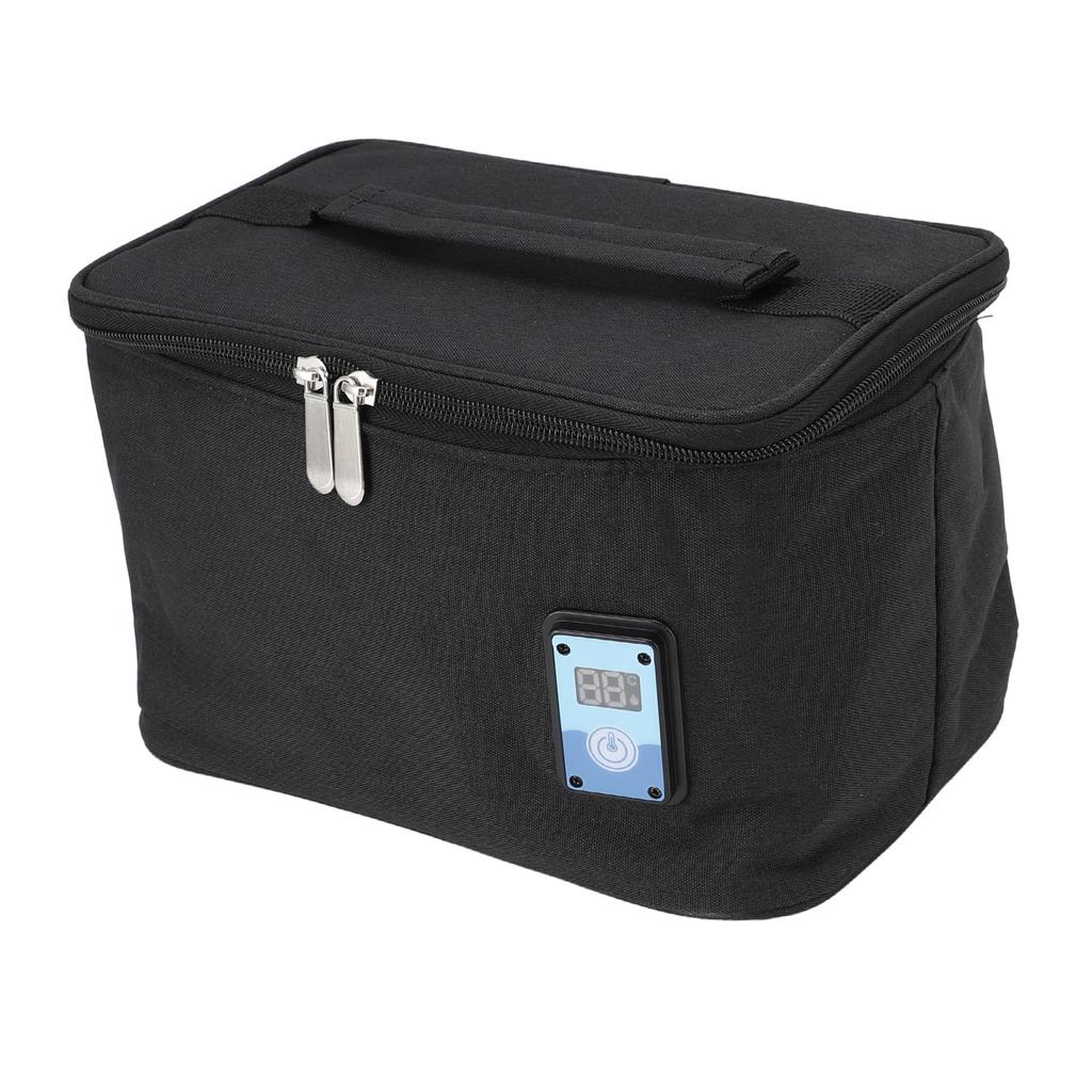 6800ml Torba Termiczna na Mleko Matki Przenośna Torba na Butelki dla Dziecka z Cyfrowym Wyświetlaczem Temperatury na Podróż