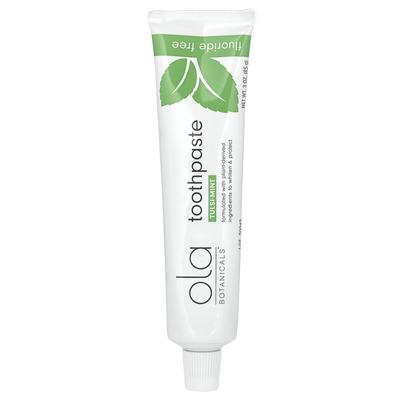 Ola Botanicals, Toothpaste, Fluoride Free, Tulsi Mint, 85G(3Oz)