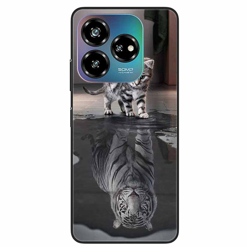 For ZTE Blade V60 Design 4G Case Soft TPU Silicone Back Cover for ZTE Blade V60 Vita / Nubia V60 Design Phone Cases Black Shells