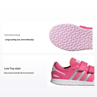 Neo Vs Switch 3 Wygodne Trwałe Niskie Dziecięce Buty Casual Dziecięce Buty Casual Głęboki Róż IG9641