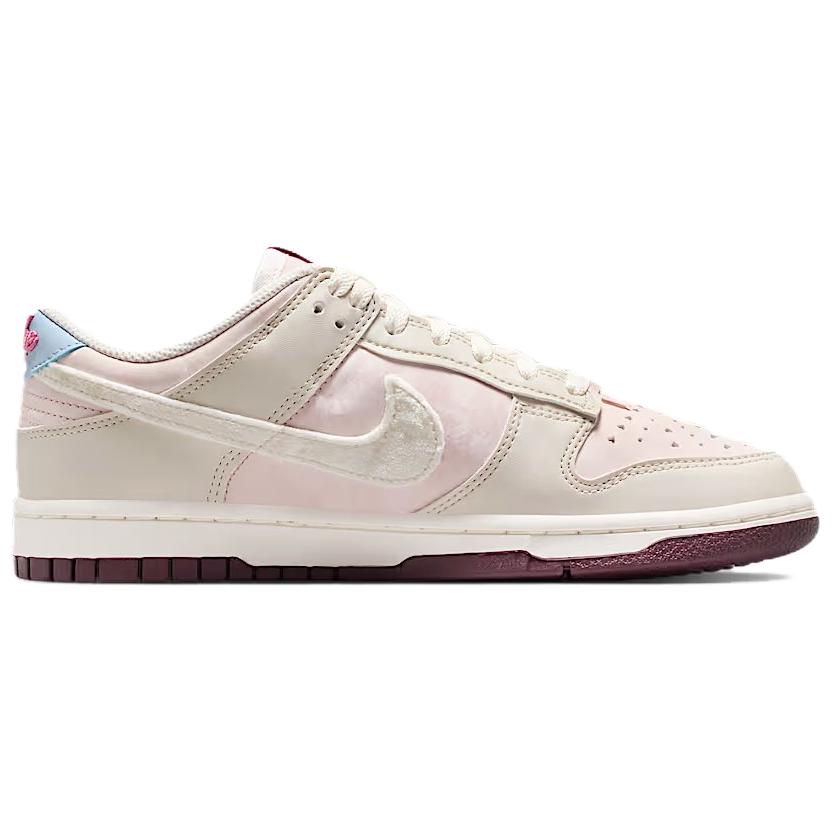 Nike Scarpe Skateboard Dunk Low top Donna Beige Rosa IQ1145-610