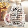 2D Flat Acrylic Mother's Day Birthday Decoration, Indoor and Outdoor Decoration - No Battery/electricity Required, Free Day Decoration, Shop Dec