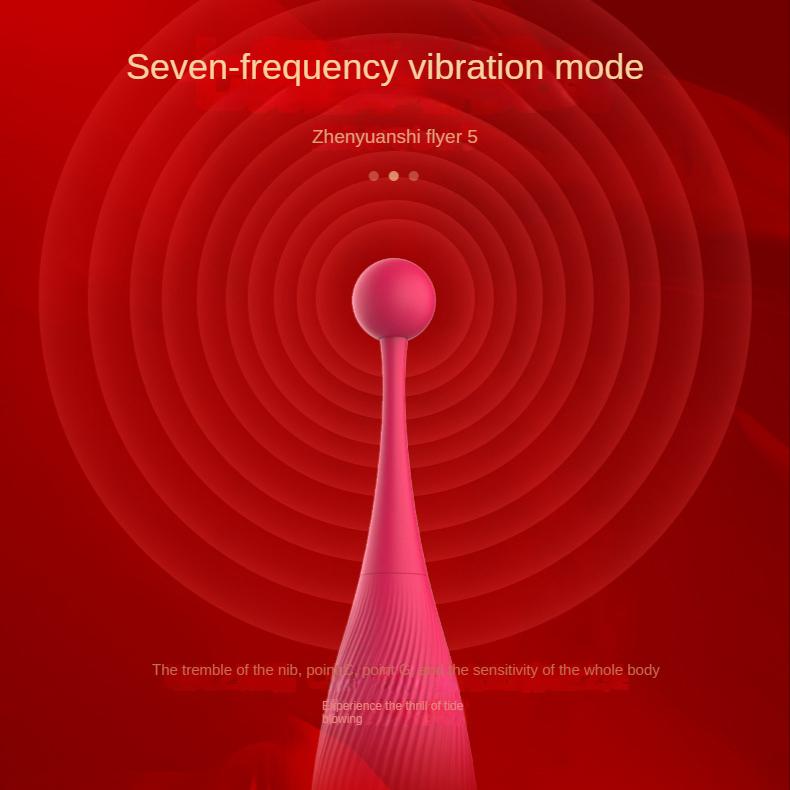 Sex Toy G-Spot Vibrator Massage Clitoris Stimulate Female Masturbation Mute Charging Honey Bean Stick Three-Head Climax