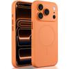 iPhone 17 Pro Max Case, MagSafe-Ready, with Camera Glass - Orange