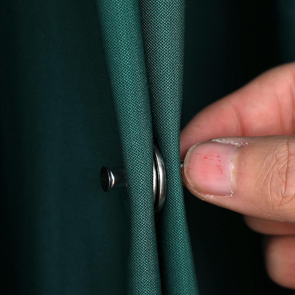 Strong Magnetic Curtain Clips No Tools Needed For Blackout Light Blocking Drapery Holders Hidden Design Multipurpose Use