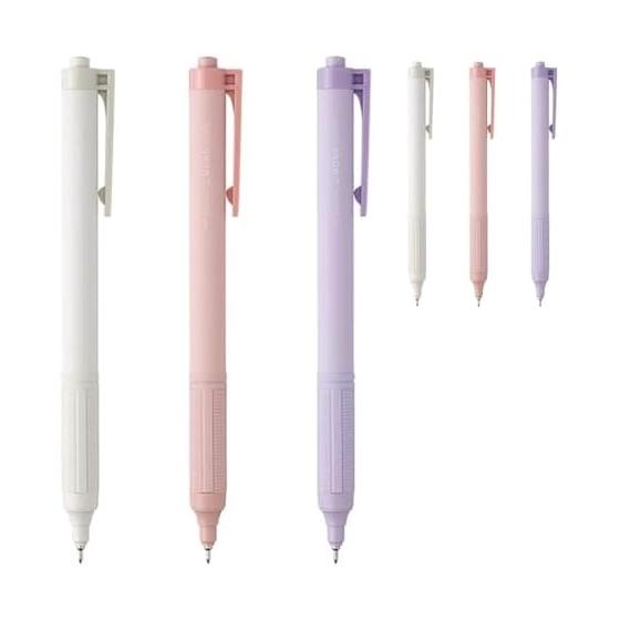 Tombow Mono Graph Light 0.38mm Black Ink Smoky Color Barrel Assorted 3-Pack FCF-311X