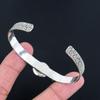 Daughters Day Deal Shiva Eye Shell Shell Stone 925 Silver Mother Wedding Bangle