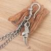 Retro Designs Hawks Claw Pants Chain With Double Layer Sturdy Alloy Chains for Unique Fashion Statements Pieces