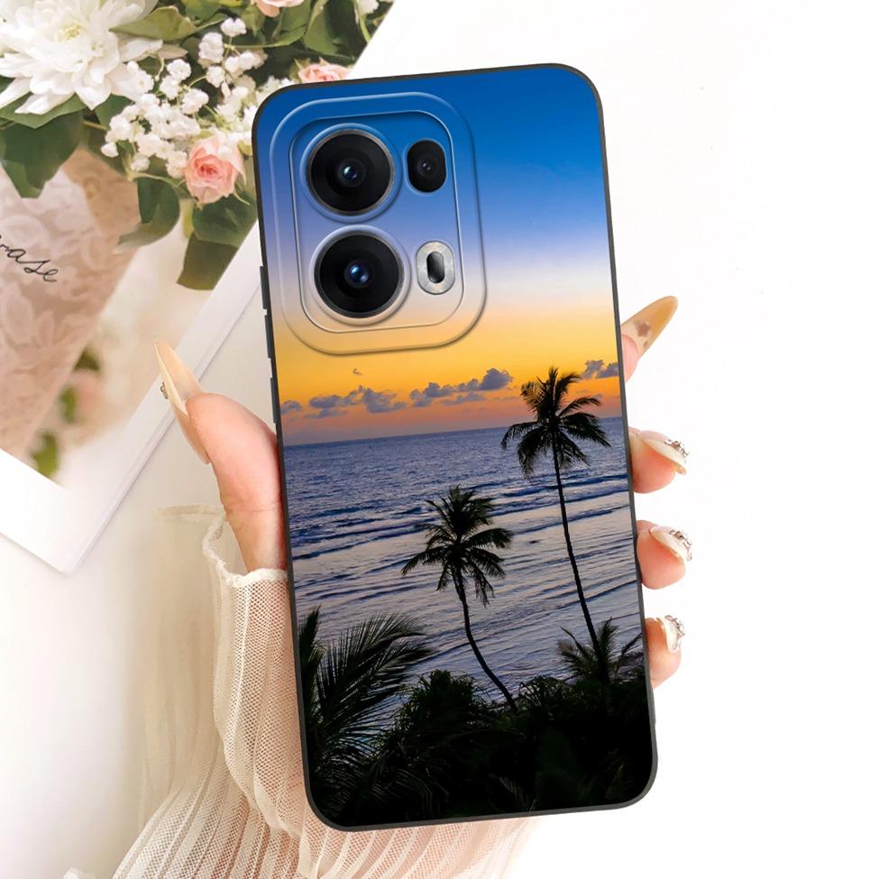 For Oppo Reno 13 Pro Case Silicone Luxury Fashion Cool Kawaii Cute Painted Cover For Oppo Reno13 Pro CPH2697 PKK110 Casing