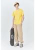 T-shirt Unisex Cotone Girocollo Manica Corta Vestibilità Larga - Colore Unito Traspirante per l'Estate