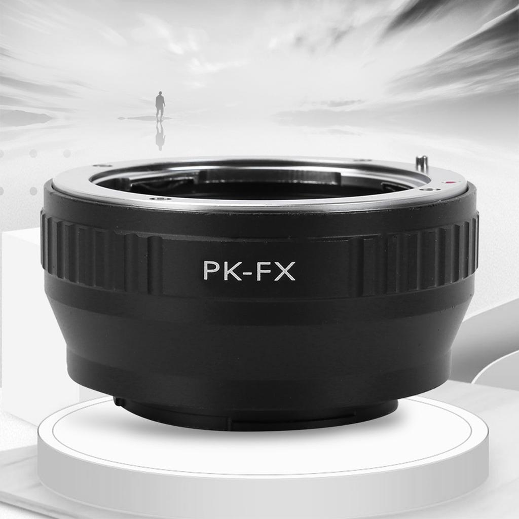 Metal Lens Mount Adapter Ring for Pentax PK Lens to for Fujifilm FX X Pro1 X E1 Camera