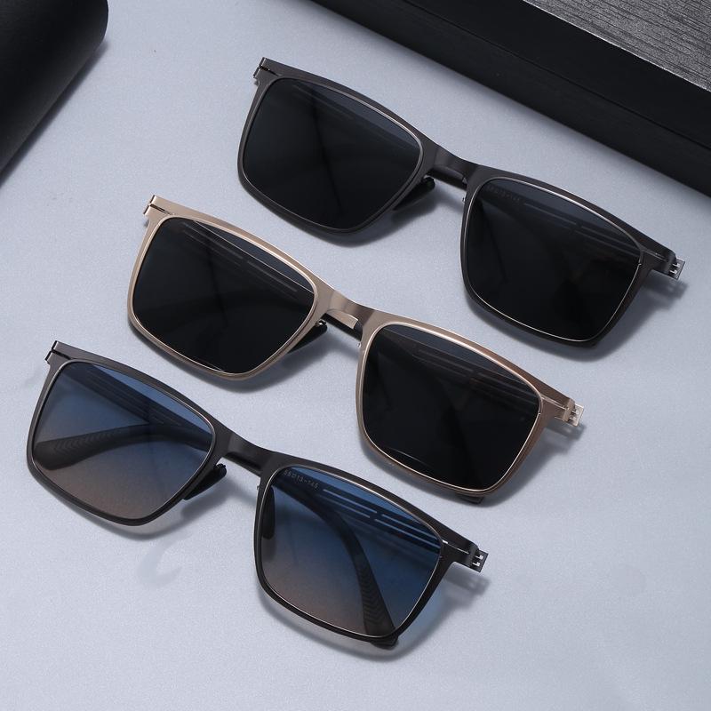 Trendy HD Polarized Sunglasses: Korean Fashion for Driving, Cycling, Fishing - Super Elastic & Stylish for Men