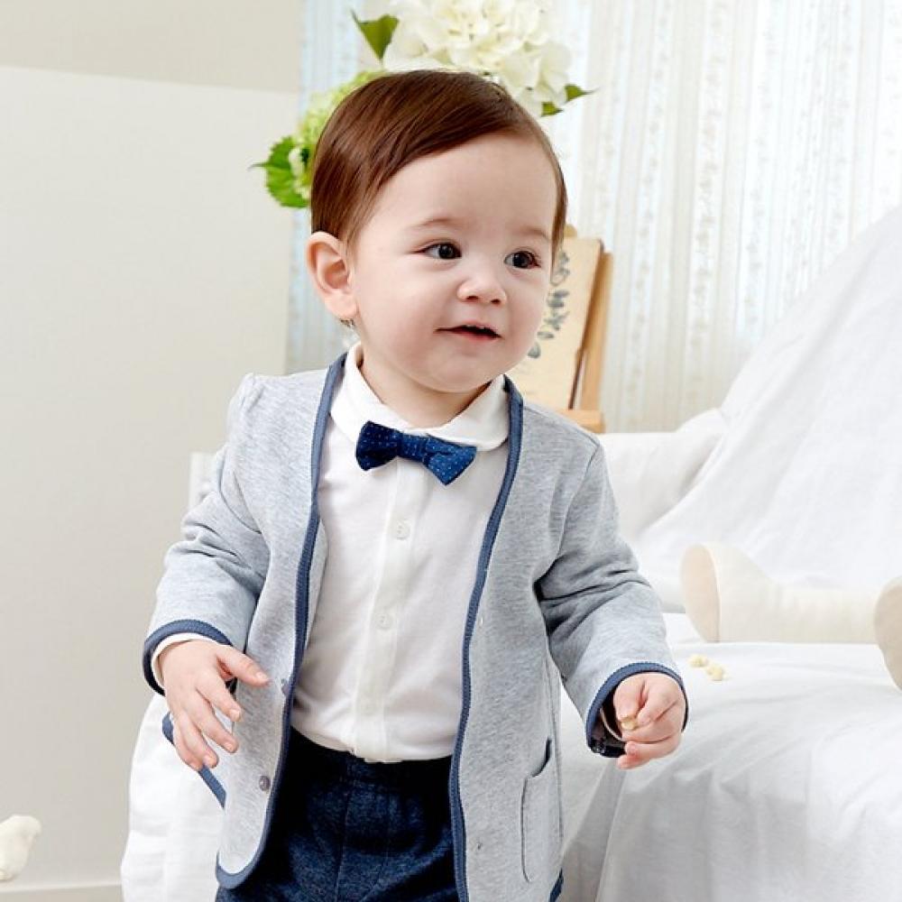 Organicmom Cardigan Long Sleeve 3pcs Set Mhst3p01 No. 80