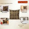 2D Exquisites Geometrisches Muster Dekorative Kissenbezüge Muster Kissenbezug Geeignet für Sofa Schlafzimmer Auto Kissenbezug