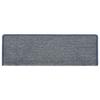 VidaXL Stair Treads 30 Pieces 65 X 21 X 4 Cm Light Grey and Blue Rectangular Edge 3365780