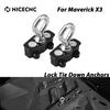 For Can Am X3 Lock Tie Down Anchors Aluminum For Can-Am Maverick X3 4x4 Turbo DPS 2017-2020 XMR 2018-2021 UTV Accessories