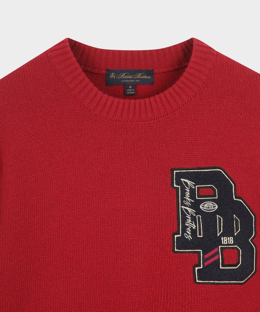 BROOKS BROTHERS [Heritage] Artwork Sweater (Red) (Bbwrmhf407)