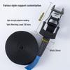 Cargo Truck Self-Locking Ratchet Straps with Brake Rope Tighteners