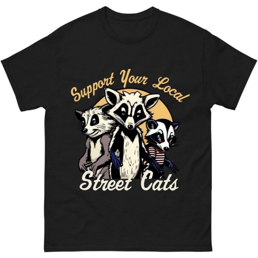 Support Your Local Street Cats Shirt – Funny Cat Rescue Tee, Feral Cat Lover Gift, Adopt Don t Shop Shirt XXXXXL разноцветный