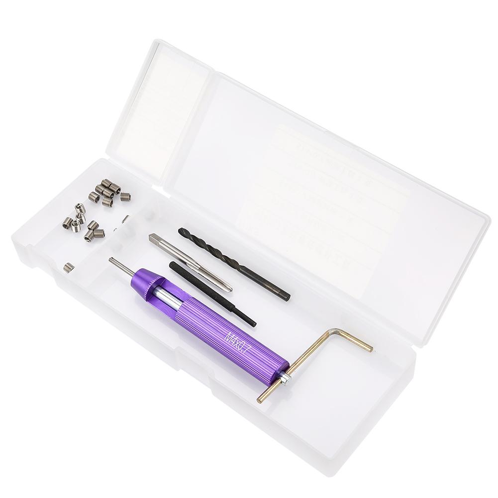 

Набор инструментов для ремонта резьбовых вставок M4*0,7, монтажный комплект для вставок проводов