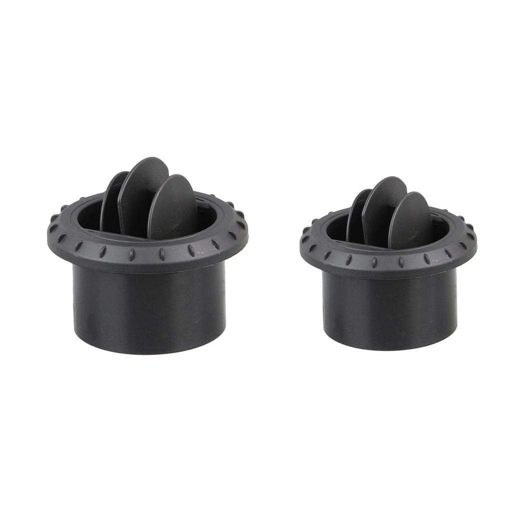 Car Heater Ducting Warm Air Vent Outlet Black Rotatable for RV Auto 60mm