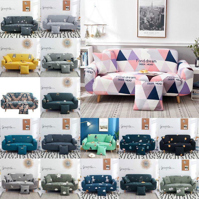 High-quality Geometric Flower Pattern Slipcover For Ultimate Sofa Protection And Style