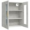 Vidaxl Wall Cabinet, Concrete Grey, 69.5X34X90 Cm