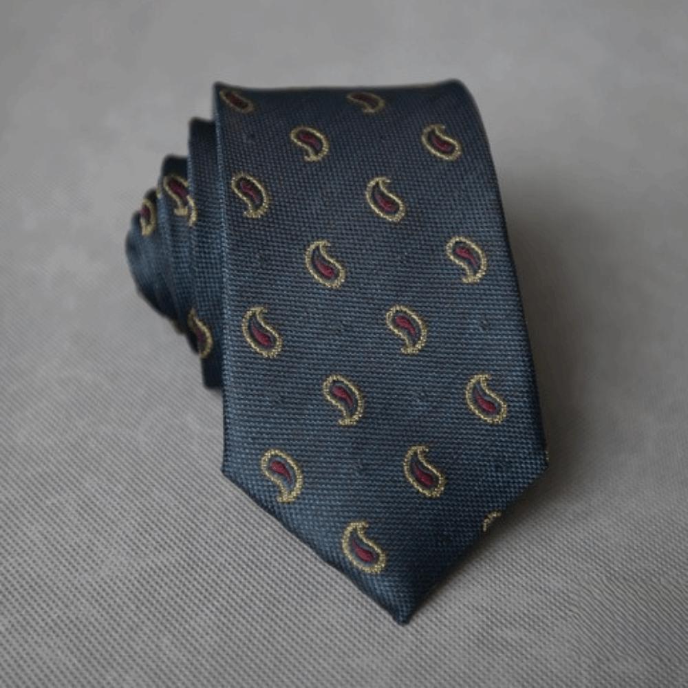 Red Blue Green Business Neckties Flower Feather Groom Cravat New Wedding Men Tie  Wedding Party