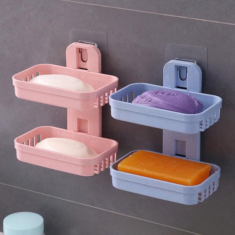 YIXI Suction Cup Wall-Mounted Soap Dish