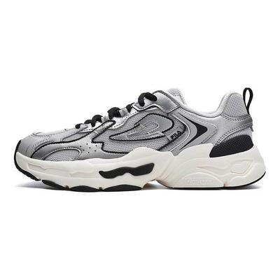 Y2K Fabric Synthetic Leather Sports Comfort Low-Top Lifestyle Casual Shoes Women Casual Shoes Lilac-Gray F12W312103FVA