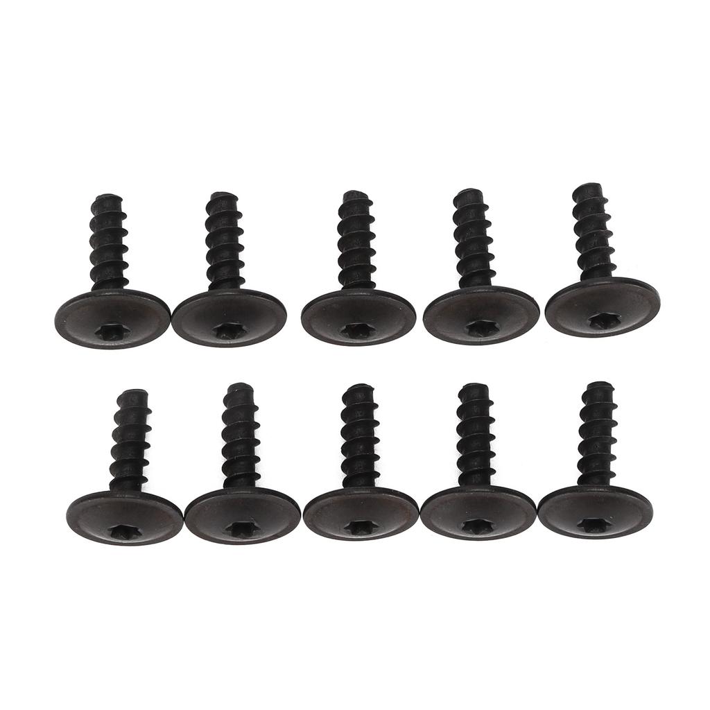 10pcs Wheel Arch Liner Screws Metal Rivets Clips N90775001 Accessory Replacement for Seat