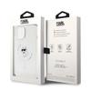 Karl Lagerfeld Klhmp15Shfccnot Iphone 15 / 14 / 13 6.1 Transparent Hardcase Iml Choupette Magsafe