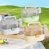 Breathable Pet Travel Case Handheld Hamster Outing Cage Sturdy Hamster Habitat  Small Pet Care