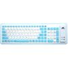 Soft Silicone Flexible Keyboard Foldable Wired Keyboard Colorful USB Keyboard  Home Use