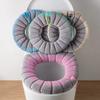 Thickened Toilet Mat Antifreeze Toilet Covers Washable Knitted Mat Gentle Animated Toilet Seat Covers Bathroom Products