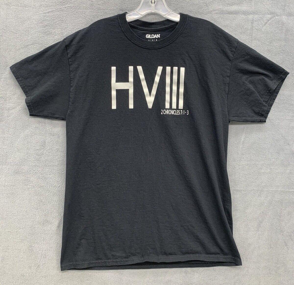 Holy Visitation Graphic T-Shirt Men s Size Large Black Color Crew Neck Church L