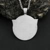 Vintage Nordic Stainless Steel Vikings Odin Head Necklace Men's Mythology Chain Pendant Necklace Punk Biker Male Jewelry Gifts