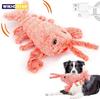 Brinquedo de Lagosta Saltadora Elétrica para Gato Camarão Simulação de Movimento Brinquedos de Pelúcia de Lagosta Brinquedos Interativos para Cachorro Gato Animal de Pelúcia Brinquedo