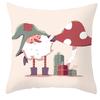 New Christmas Dwarf Pillow Cover Christmas Cute Dwarf Peach Skin Cushion Cover