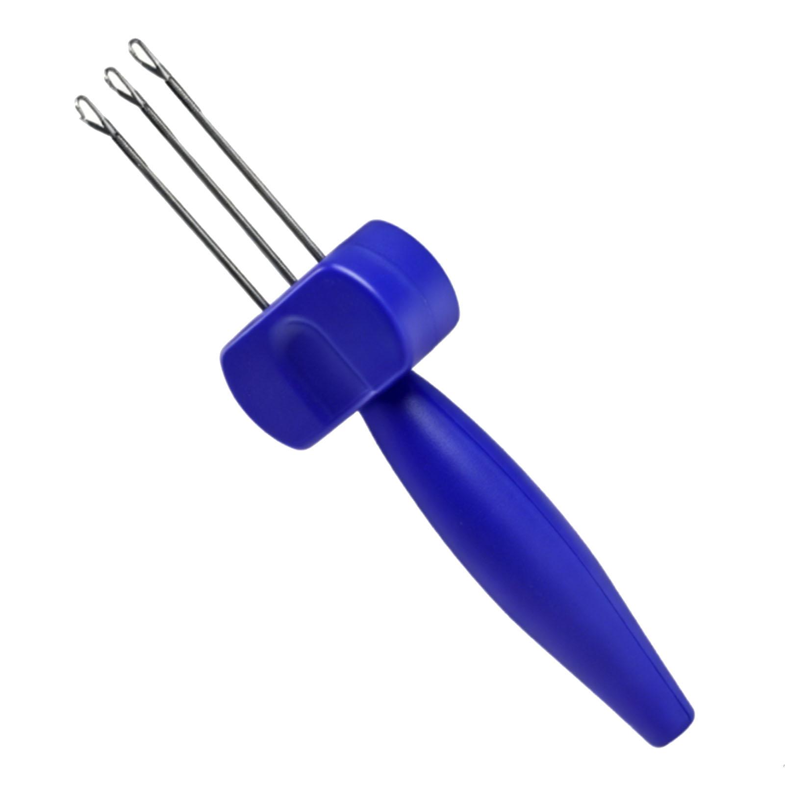 Koordbrei Tool 3   Haak Ergonomisch I-koord Touwmaker Afhechten Haaknaald Tool voor Tasriem Haaraccessoires