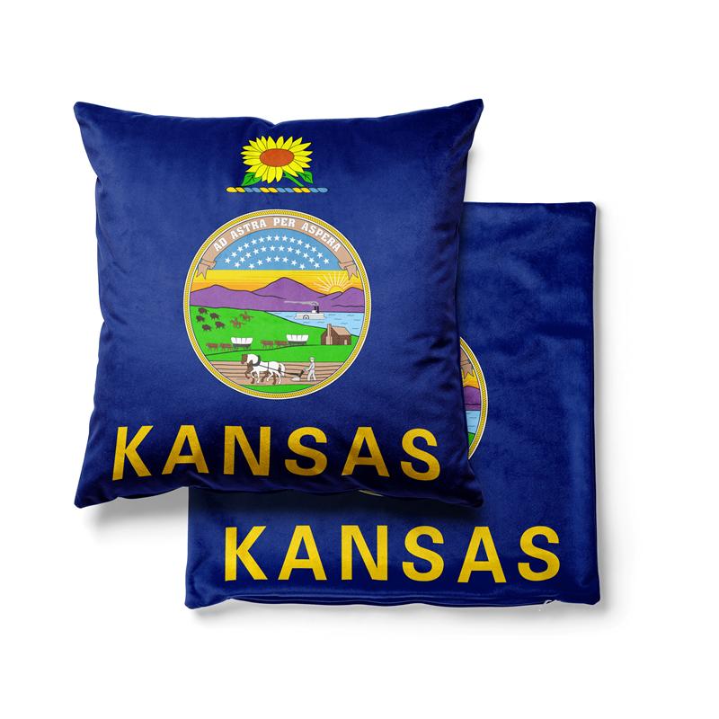 Gaslight Gatekeep Girlboss Kansas Throw Pillow Covers Cushion Cases Pillowcases for Sofa 45cm x 45cm