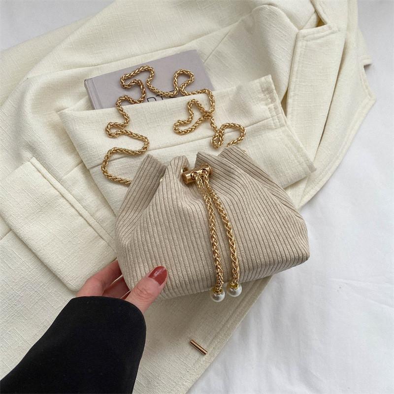 Fashionable Stylish Bucket Bag For Women Chic Autumn Casual Shoulder Handbag Design