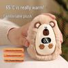 Xin Bai Lu USB Digital Display Plush Hand Warmer - Portable Small Electric Heater for Girls