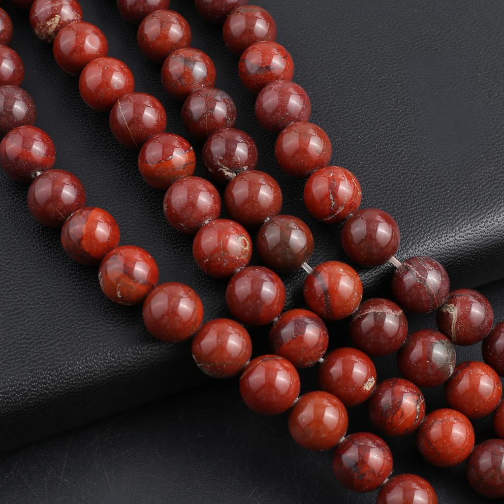 Carthamu Isoaltion Beads Natural Stone Carthamus Round Beads For Jewelry Making DIY Necklace Earrings Bracelet Accessory